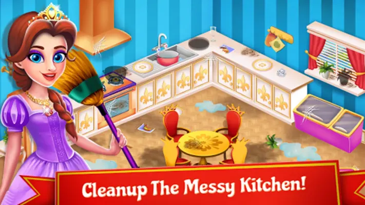 Princess Castle Cleaning android App screenshot 4